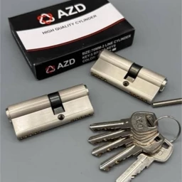 توپی درب (سیلندر) زینک کلید برنجی دوشیار AZD